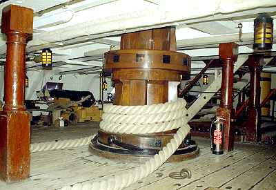 HMS Victory: Lower Capstan